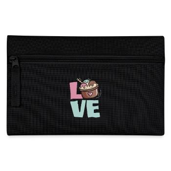 L’amour de la crème glacée pour les amateurs de crème glacée - Trousse - noir - Devant