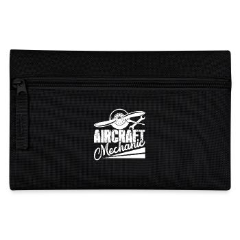 Proud To Be An Aircraft Mechanic - Pencil Case - black - Front
