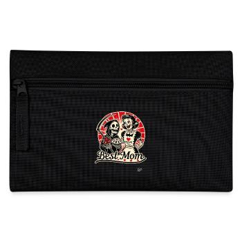 Sensenmann und die Beste Mama - Federtasche - Schwarz - Vorne