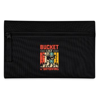 Skydiving Skydive Skydiver - Pencil Case - black - Front