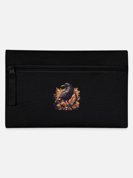 Krähen Krähe - Federtasche - Schwarz