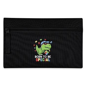 Autism Autistic - Pencil Case - black - Front