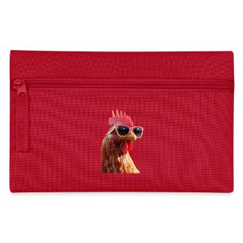 Poulet Poulet Poule Ferme Fermier Poulets mignons - Trousse - rouge - Devant