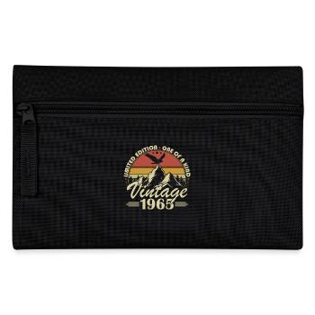 Jahrgang 1965 Geburtstagsgeschenk Jahrgang 1965 - Federtasche - Schwarz - Vorne