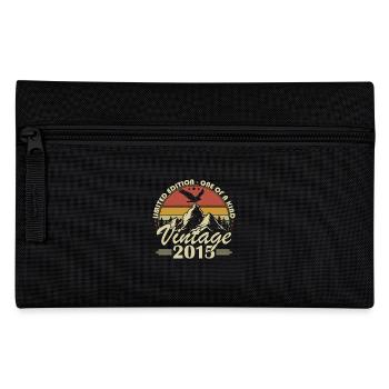 Jahrgang 2015 Geburtstagsgeschenk Geboren im Jahr 2015 - Federtasche - Schwarz - Vorne