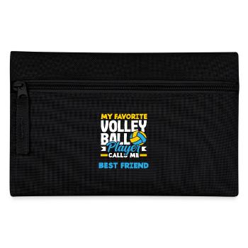 Mein Lieblings-Volleyballspieler Bester Freund - Federtasche - Schwarz - Vorne