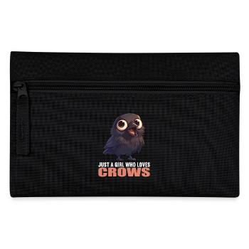 Krähen Krähe - Federtasche - Schwarz - Vorne