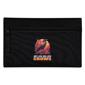 Krähen Krähe - Federtasche - Schwarz - Vorne