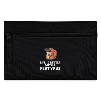Platypus - Pencil Case - black - Front