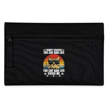 I didn't choose the cat dad life - Trousse - noir - Devant