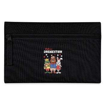 Carnival Cologne Triumvirate Cologne Alaaf Bear - Pencil Case - black - Front