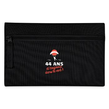 idée cadeau anniversaire amateurs de parapente - Trousse - noir - Devant