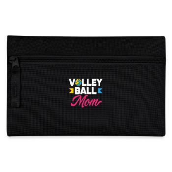Volleyball Mom Pride and Passion - Pencil Case - black - Front