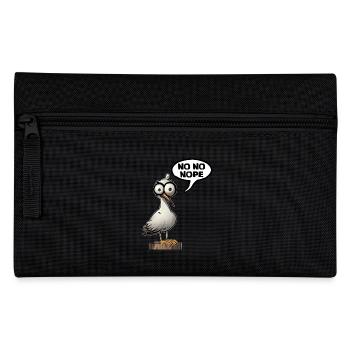 Be seagull no - Pencil Case - black - Front