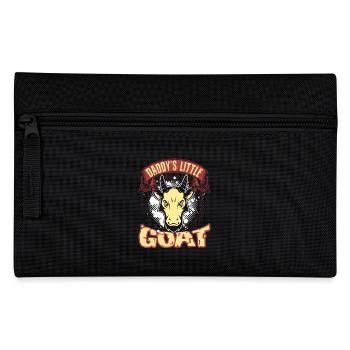 Daddy's Little Goat - Pencil Case - black - Front