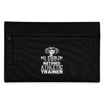 Athletic Trainer Retired Athletic Trainer - Pencil Case - black - Front