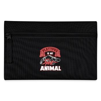 Platypus Is My Spirit Animal - Pencil Case - black - Front