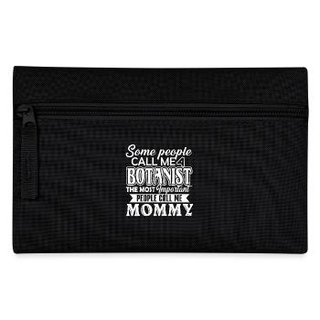 Funny Botanist Mommy - Pencil Case - black - Front