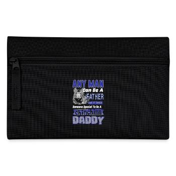 Funny Chinchilla Daddy - Pencil Case - black - Front