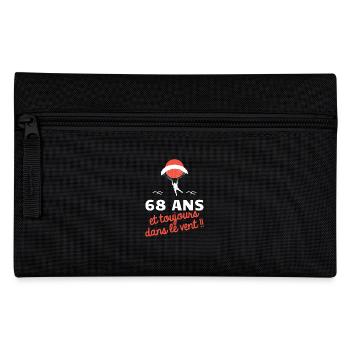 idée cadeau anniversaire amateurs de parapente - Trousse - noir - Devant