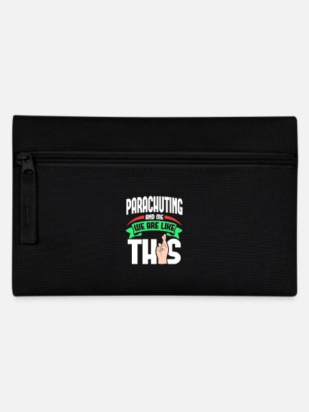 me parachuter, c’est comme - Trousse - noir