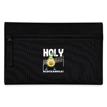 Volleyball fun with Holy Blockamole - Pencil Case - black - Front