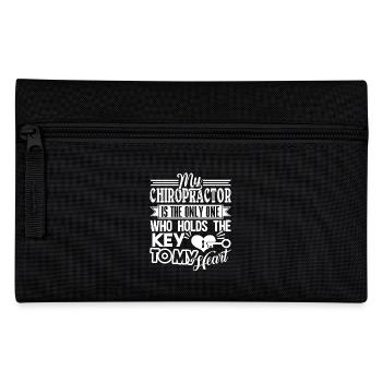 Chiropractor I Love My Chiropractor - Pencil Case - black - Front