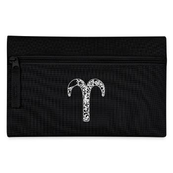 Aries Zodiac Horoscope - Pencil Case - black - Front