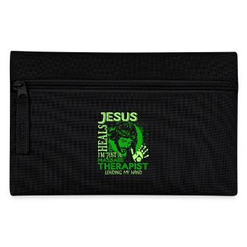 Massage Therapist I am Just A Massage Therapist - Pencil Case - black - Front