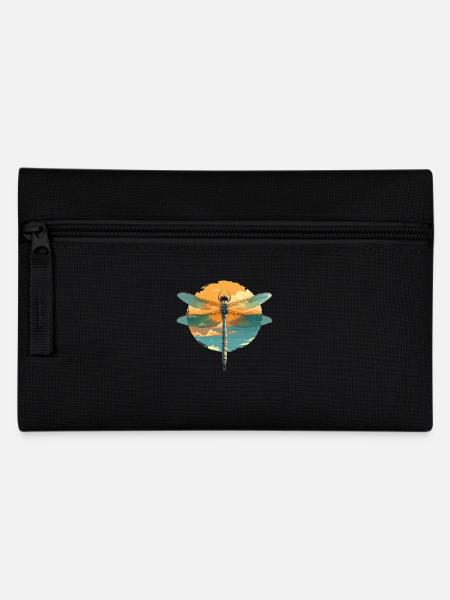 Dragonflies Dragonfly - Pencil Case - black