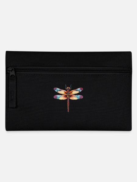 Dragonflies Dragonfly - Pencil Case - black