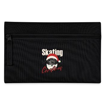 Skateboard Art For Boys Girls Men Skateboard Gifts - Pencil Case - black - Front