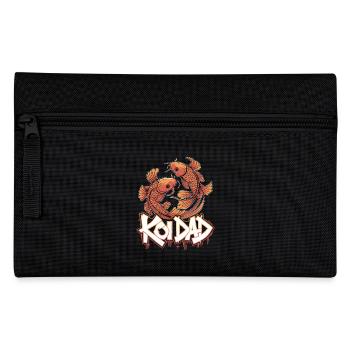 Fier amateur de carpes koï avec style - Trousse - noir - Devant