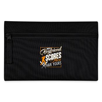 Baseball My Baseball Boyfriend Scores - Pencil Case - black - Front