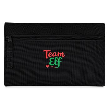 Équipe Elfe Onze Elfes Elfes Noël Onze Noël - Trousse - noir - Devant