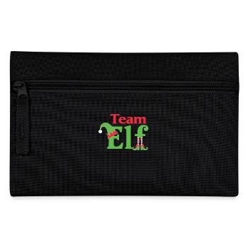 Équipe Elfe Onze Elfes Elfes Noël Onze Noël - Trousse - noir - Devant