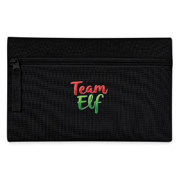 Équipe Elfe Onze Elfes Elfes Noël Onze Noël - Trousse - noir - Devant