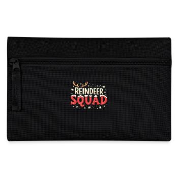 Reindeer Squad Rentier Weihnachten Rentiere Xmas - Federtasche - Schwarz - Vorne