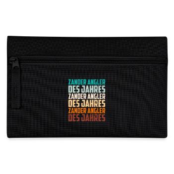 ZANDER ANGLER DES JAHRES ZANDER ANGLER DES JAHRES - Federtasche - Schwarz - Vorne