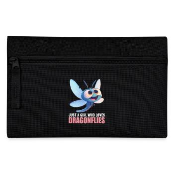 Libellen Libelle - Federtasche - Schwarz - Vorne