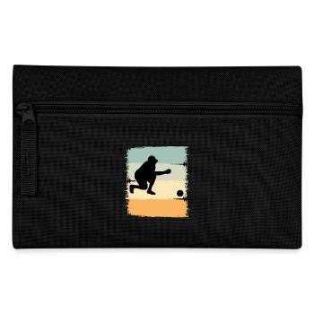 Boule Boccia Boule player - Pencil Case - black - Front