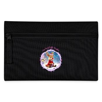 Notre mignon petit renne rose - Trousse - noir - Devant