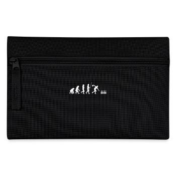 Human evolution to skittles - Pencil Case - black - Front