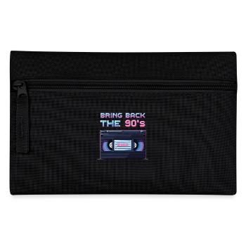 Bring Back the 90's Retro Boombox 90s - Pencil Case - black - Front