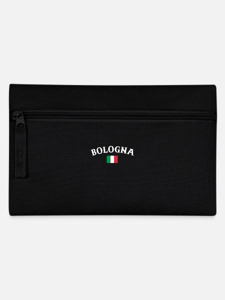 Bologne Italie Drapeau italien Italien - Trousse - noir