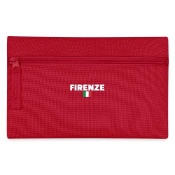 Florence Italie Drapeau italien Italien - Trousse - rouge - Devant