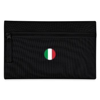 Italie Drapeau italien Italien - Trousse - noir - Devant