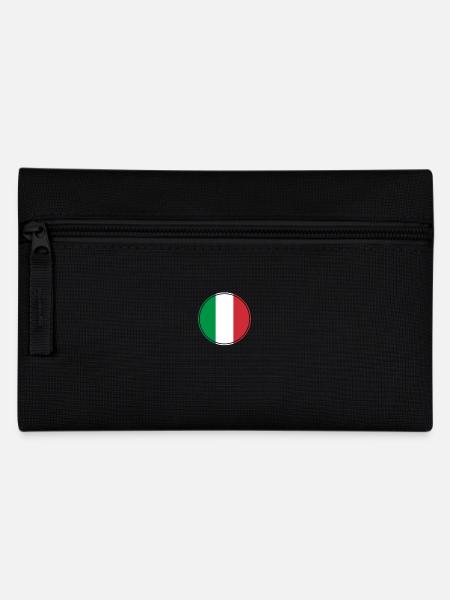 Italie Drapeau italien Italien - Trousse - noir