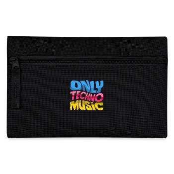Nur Techno Musik Für Techno Lover - Federtasche - Schwarz - Vorne