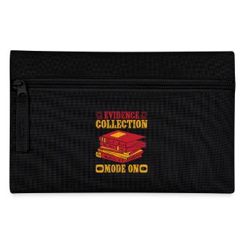 Forensic Science Major Evidence Mode On Forensics - Pencil Case - black - Front